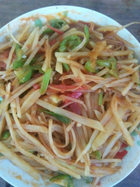 喷香的炒土豆丝