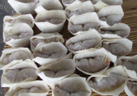 好吃的鲜虾牛肉馄饨做法图解9)