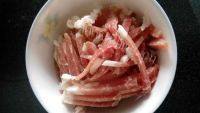 食欲满满的肉丝炒豆芽做法图解2)