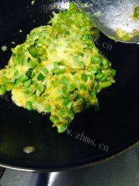 美味的鸡蛋毛豆米做法图解6)