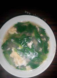 清淡生菠鸡蛋汤做法图解10)
