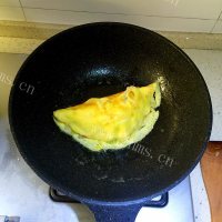 DIY蛋包饭做法图解5)