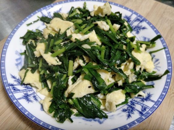 韭菜炒鸡蛋