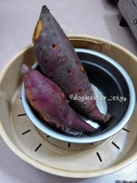 自制红薯蛋糕做法图解2)