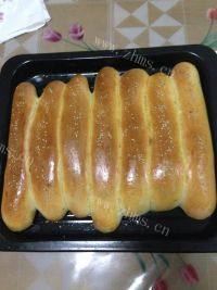 自制蜜豆小餐包做法图解9)