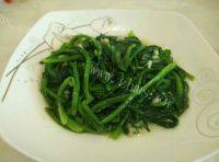 家常菜素炒油麦菜