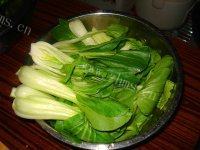 简单版海米油菜做法图解1)
