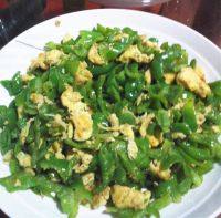 家常菜青椒炒鸡蛋