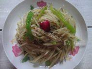 色香味具全的尖椒土豆丝