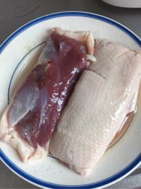 美味的红提香烤鸭胸做法图解1)