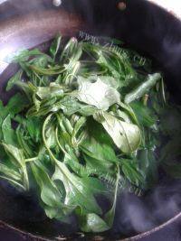 家常菜凉拌菠菜粉丝做法图解3)