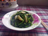 家常菜蒜香西洋菜