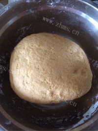 自制南瓜玫瑰馒头做法图解2)