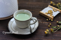 抹茶豆浆奶茶做法图解8)