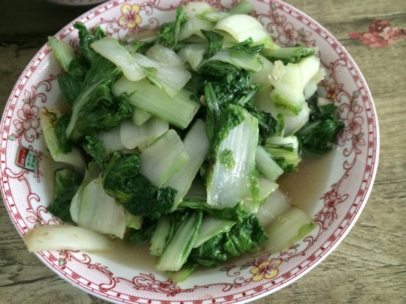 美味营养的炒白菜