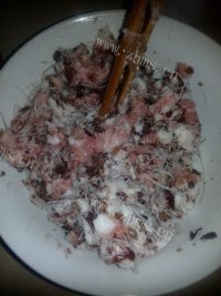 美味的蒸海蛋做法图解4)