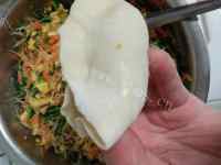 素馅饺子做法图解8)