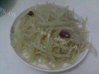 家常菜辣炒土豆丝