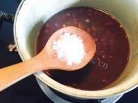 美味红豆抹茶羊羹做法图解2)