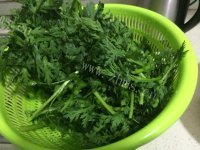 家常菜清炒皇帝菜做法图解1)