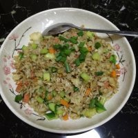 诱人的蛋炒饭做法图解3)