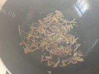 家常菜肉丝蒜薹做法图解5)