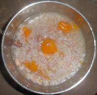 美味的南瓜大米粥
