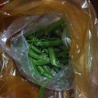 鲜美可口的豌豆腊肉焖饭做法图解1)