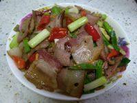 家常菜腊肉炒蒜苗