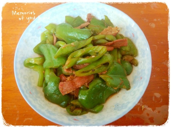 双椒炒肉