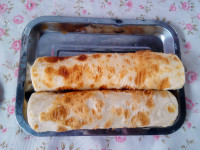 美味的鸡蛋豆芽卷饼#新鲜从做法图解10)