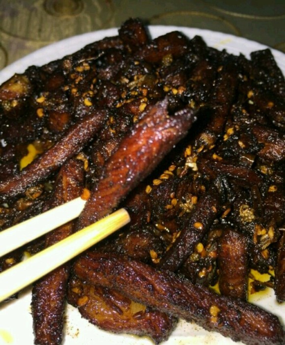 香喷喷的牛肉干