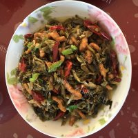 肉家常丝炒雪菜做法图解7)