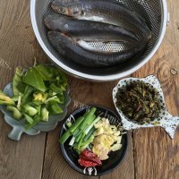 美味江支鱼烧雪菜做法图解2)