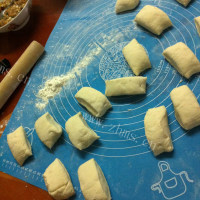 自制豆沙包做法图解4)