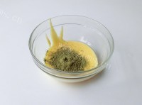 自制抹茶戚风蛋糕做法图解8)