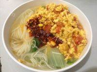 自己做的西红柿鸡蛋面