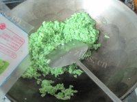 自己做的翡翠炒饭做法图解11)