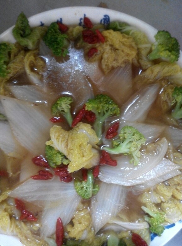 鸡汤白菜