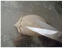 清香的小刺猬豆沙包做法图解7)