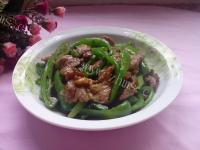 喷香的辣椒炒肉做法图解13)