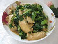 简易版-小白菜炖豆腐