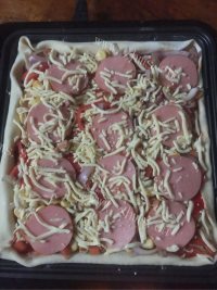 美味的自制披萨做法图解11)