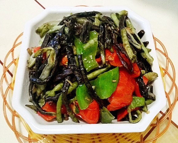回味无穷的干煸豇豆
