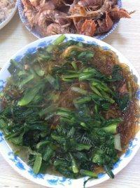 简单的菠菜粉丝