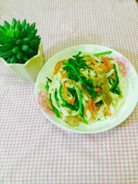 独特的炒河粉做法图解15)