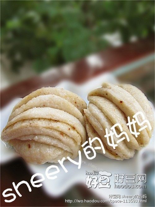 豆渣麻辣花卷