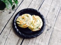 口感极佳的葱油手抓饼