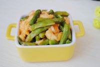 家常菜四季豆炒鸡蛋