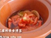 好喝的西红柿牛肉汤做法图解6)
